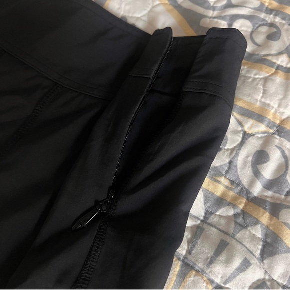 Athleta Black Wear About Tall Pleated Skort, 10 - Picture 8 of 10